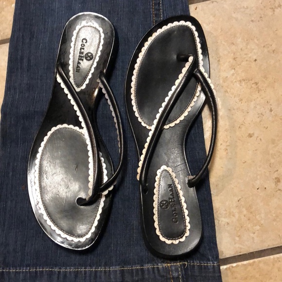 cole haan flip flops womens